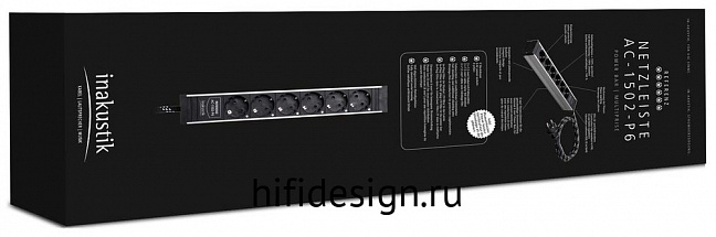   inakustik referenz power bar ac-1502-p6 3x1,5mm, 1,5 m