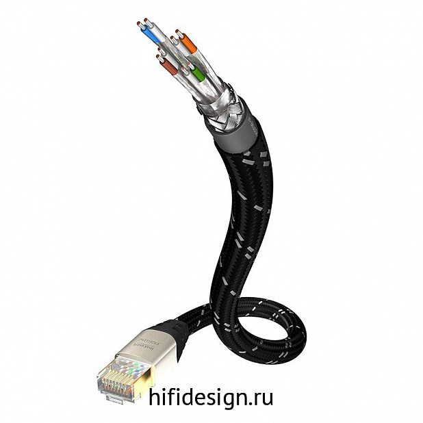 ethernet  inakustik exzellenz cat6 ethernet cable, 2.0 m, sf-utp, awg 24