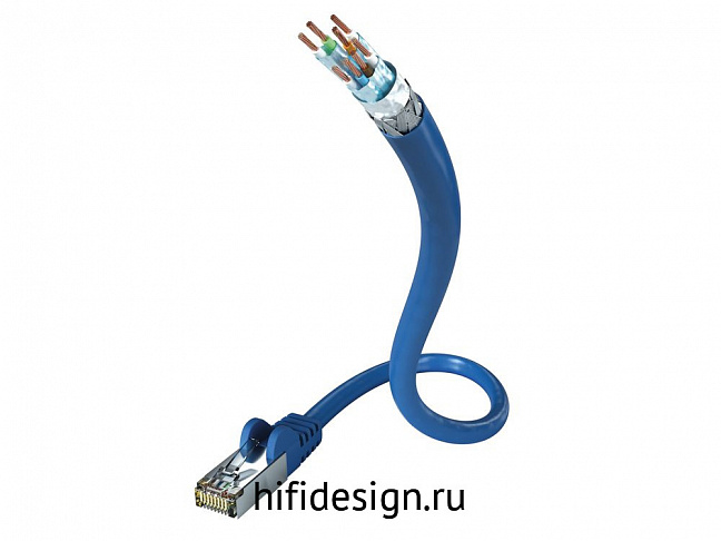 ethernet  inakustik profi cat7 ethernet cable 20.0m s-ftp awg 26 #00925020