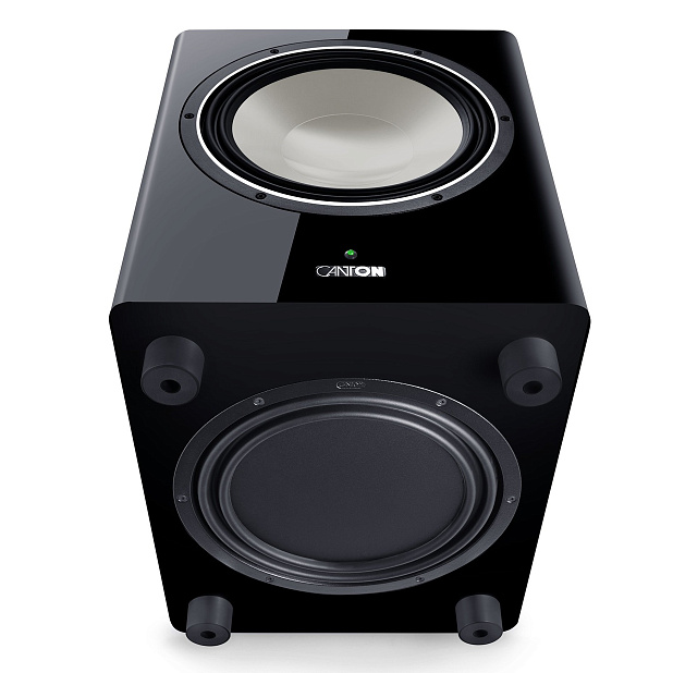  canton townus sub 12 black high gloss