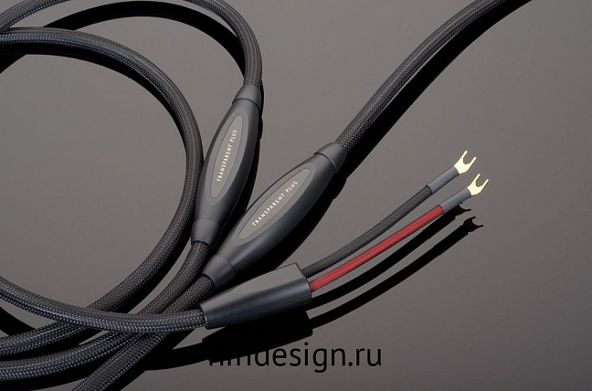 акустический кабель transparent audio plus speaker cable bi-wire (banana - banana) 2.4 m