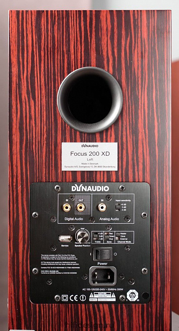 полочная акустика dynaudio focus xd 200 rosewood satin