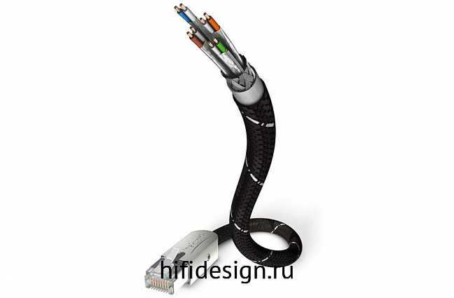 ethernet  inakustik exzellenz cat6 ethernet cable, 1.0 m, sf-utp, awg 24
