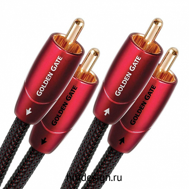 межблочный кабель audioquest golden gate 2rca-2rca 3m