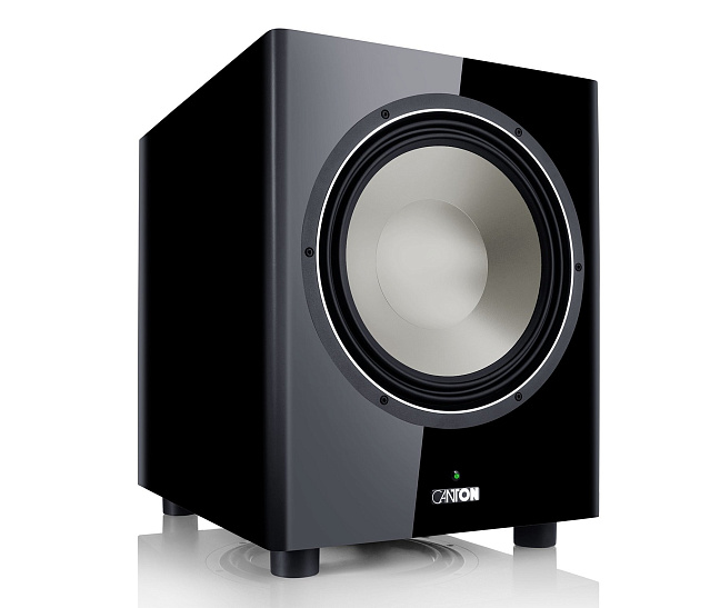  canton townus sub 12 black high gloss