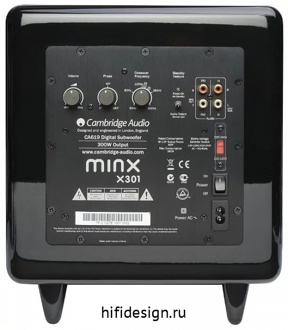  cambridge audio minx x301 gloss black